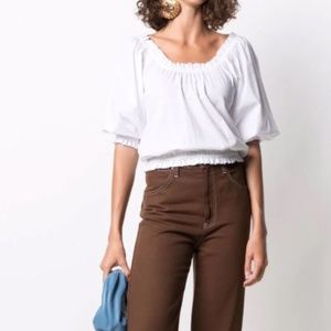 Kate Spade poplin aperitif top